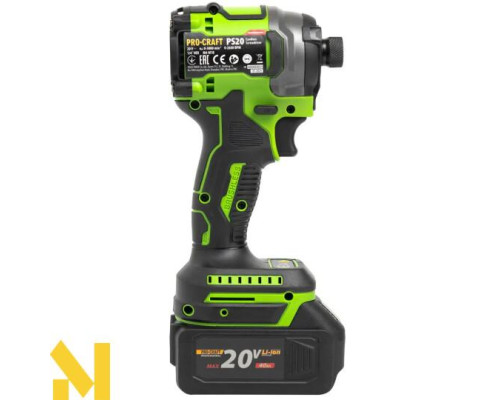 Гвинтоверт акумуляторний Procraft PS20 (Без АКБ та ЗП)