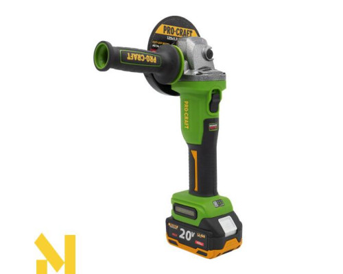 Болгарка (кутова шліфмашина) акумуляторна Procraft PWA220