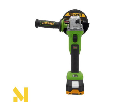 Болгарка (кутова шліфмашина) акумуляторна Procraft PWA220