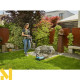 Газонокосарка акумуляторна/механічна Gardena HandyMower Li-18/22