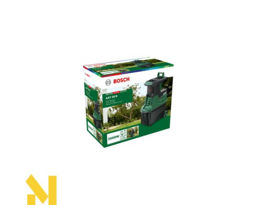 Подрібнювач садовий електричний Bosch AXT 25 D