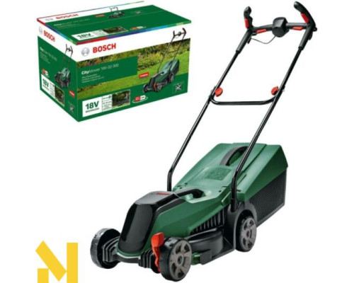 Газонокосарка акумуляторна Bosch CityMower 18V-32-300 (без АКБ та ЗП)