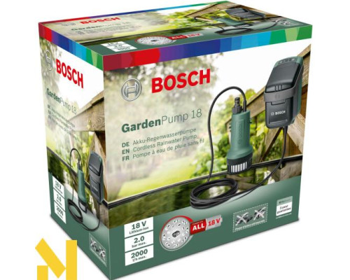 Насос акумуляторний Bosch GardenPump 18