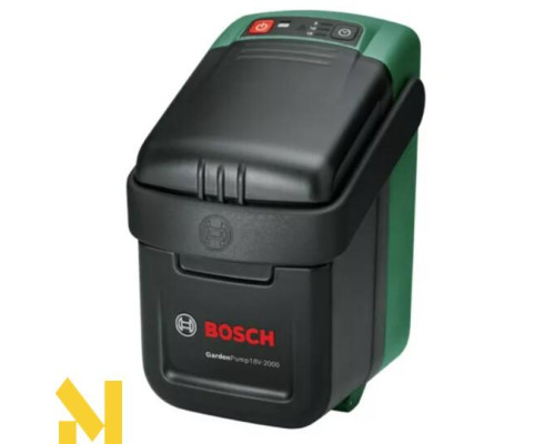 Насос занурювальний акумуляторний Bosch GardenPump 18V-2000