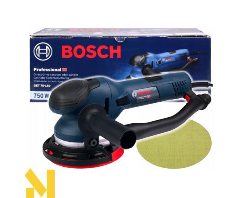 Шліфмашина ексцентрикова Bosch GET 75-150 Professional