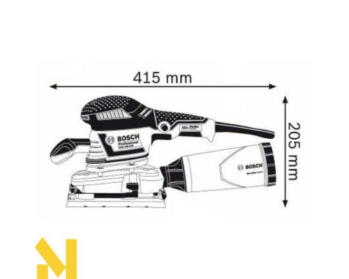 Шліфмашина вібраційна Bosch GSS 230 AVE