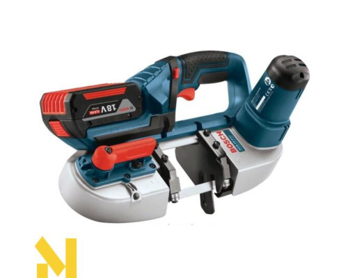 Пила стрічкова акумуляторна Bosch GCB 18 V-LI Professional