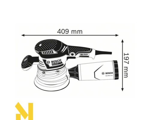 Шліфмашина ексцентрикова Bosch GEX 40-150 Professional