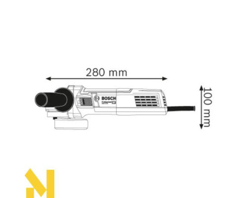 Болгарка (кутова шліфмашина) Bosch GWS 9-125 Professional