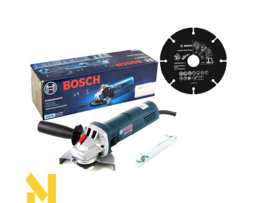 Болгарка (кутова шліфмашина) Bosch GWS 9-125 S + Multiwheel