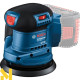Шліфмашина ексцентрикова акумуляторна Bosch GEX 185-LI (без АКБ та ЗП)