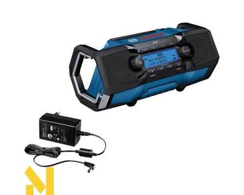 Радіоприймач гібридний Bosch GPB 18V-2 SC Professional Bluetooth DAB+ (без АКБ)