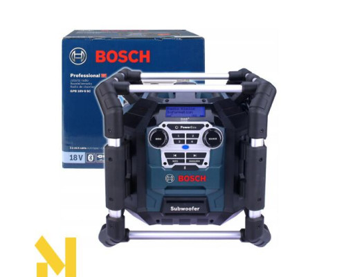 Радіоприймач гібридний Bosch GPB 18V-5 SC PROFESSIONAL (без АКБ та ЗП)
