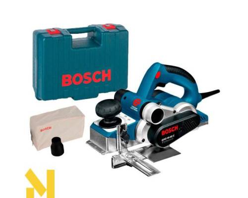 Рубанок електричний Bosch GHO 40-82 C у валізі