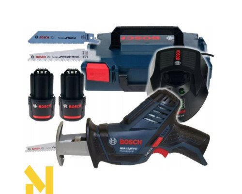 Пила шабельна акумуляторна Bosch GSA 12V-14