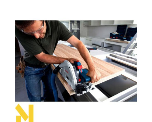 Пила дискова Bosch GKT 55 GCE L-BOXX + Bosch FSN 1600