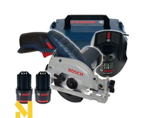 Пила дискова акумуляторна Bosch GKS 10,8 V-Li L-Boxx 2.0 А.г