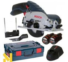 Пила дискова акумуляторна Bosch GKS 10,8 V-Li L-BOXX 2.5 А.г