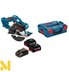 Пила дискова акумуляторна Bosch GKM 18 V-LI L-Boxx/5 А.г/ЗП