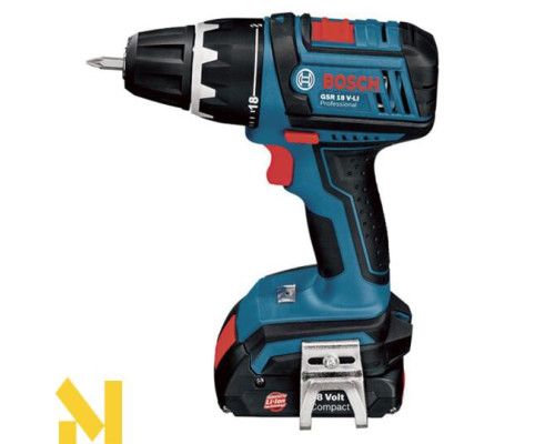 Дриль-шуруповерт акумуляторний Bosch Professional GSR 18V-Li (без АКБ та ЗП)