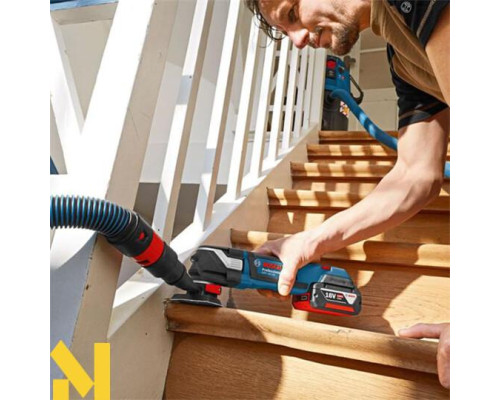 Багатофункціональний інструмент (реноватор) Bosch GOP 18 V-EC L-BOXX (без АКБ та ЗП)