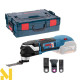 Багатофункціональний інструмент (реноватор) Bosch GOP 18 V-EC L-BOXX (без АКБ та ЗП)
