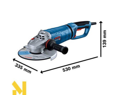 Болгарка (кутова шліфмашина) Bosch GWS 27-230 JR Professional