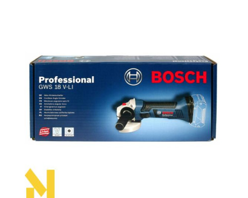 Болгарка (кутова шліфмашина) акумуляторна Bosch GWS 18-115 V-LI (без АКБ та ЗП)