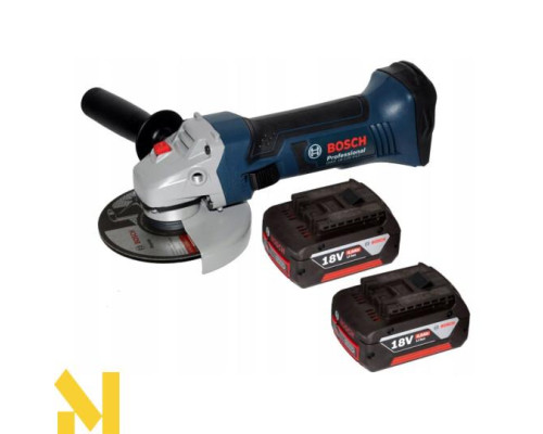 Болгарка (кутова шліфмашина) акумуляторна Bosch GWS 18-125 V-LI L-BOXX