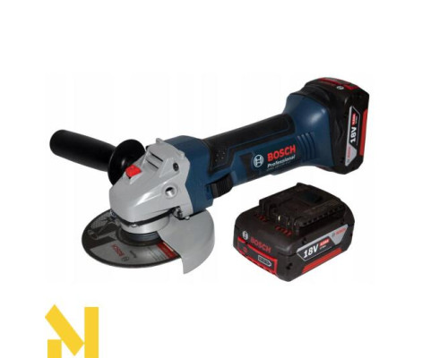 Болгарка (кутова шліфмашина) акумуляторна Bosch GWS 18-125 V-LI L-BOXX