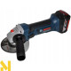 Болгарка (кутова шліфмашина) акумуляторна Bosch GWS 18-125 V-LI
