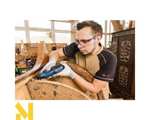 Гравер акумуляторний Bosch GRO 12V-35 Professional + L-BOXX