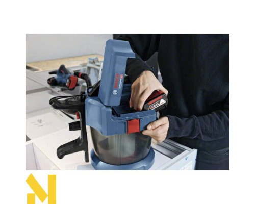 Пилосос акумуляторний Bosch GAS 18V-10 L (без АКБ та ЗП)