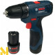 Набір з двох інструментів Bosch GSR 120-LI + GDR 120-LI