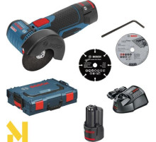 Болгарка (кутова шліфмашина) акумуляторна Bosch GWS 10.8-76 V-EC L-BOXX