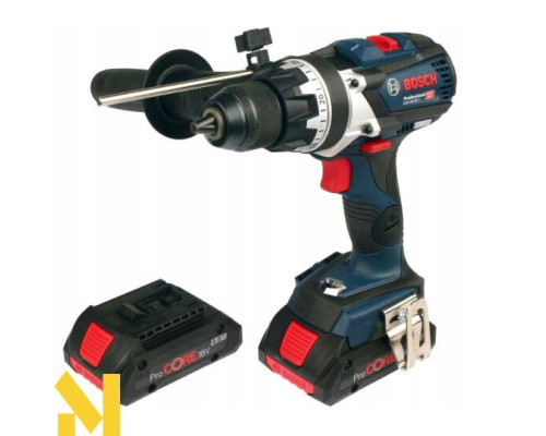 Акумуляторний дриль-шуруповерт Bosch GSR 18V-85 C + 2x4,0 А.ч + ЗП + L-BOXX