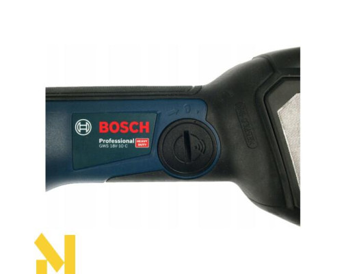 Болгарка (кутова шліфмашина) акумуляторна Bosch GWS 18V-10 C (без АКБ та ЗП)