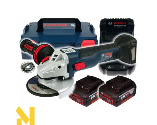 Болгарка (кутова шліфмашина) акумуляторна Bosch GWS 18V-10 C Professional