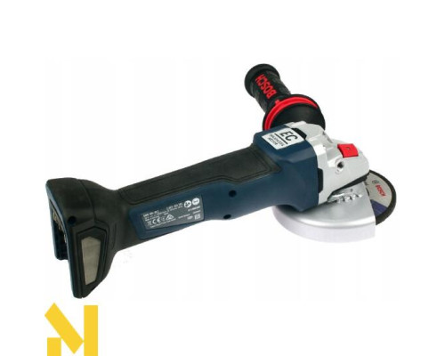 Болгарка (кутова шліфмашина) акумуляторна Bosch GWS 18V-10 C, 2 АКБ 8 Ah + ЗП + L-BOXX