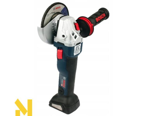 Болгарка (кутова шліфмашина) акумуляторна Bosch GWS 18V-10 C, 2 АКБ 8 Ah + ЗП + L-BOXX