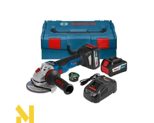 Болгарка (кутова шліфмашина) акумуляторна Bosch GWS 18V-10 SC (L-Boxx)