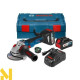Болгарка (кутова шліфмашина) акумуляторна Bosch GWS 18V-10 SC (L-Boxx)