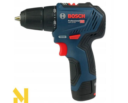 Акумуляторний дриль-шуруповерт Bosch GSR 12V-30
