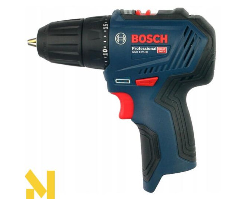 Дриль-шуруповерт акумуляторний Bosch GSR 12V-30 Professional (без АКБ та ЗП)
