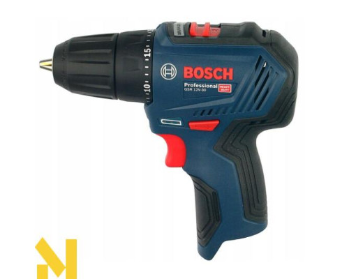 Дриль-шуруповерт акумуляторний Bosch GSR 12V-30 Professional (без АКБ та ЗП)