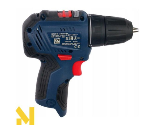 Дриль-шуруповерт акумуляторний Bosch GSR 12V-30 Professional (без АКБ та ЗП)