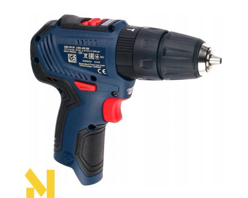 Дриль-шуруповерт ударний акумуляторний Bosch GSB 12V-30 (без АКБ та ЗП)
