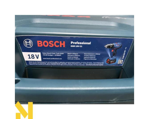 Дриль-шуруповерт акумуляторний Bosch Professional GSB 18V-21