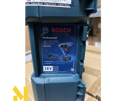 Дриль-шуруповерт акумуляторний Bosch Professional GSB 18V-21