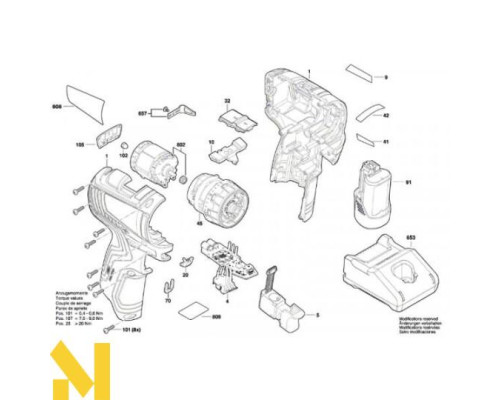 Дриль-шуруповерт акумуляторний Bosch Professional GSR 12V-35 FC